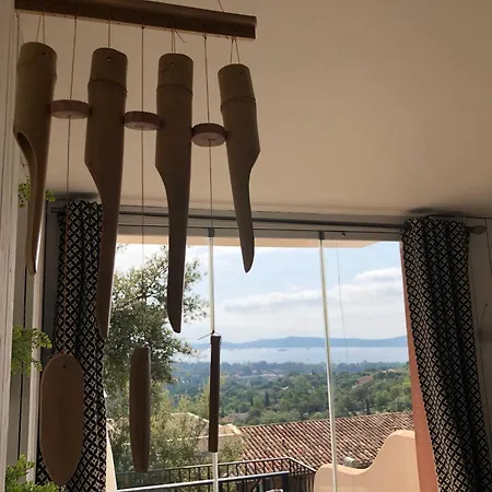 Les Restanques Du Golfe De Saint Tropez Aussergewoehnlicher Meerblick Wlan 아파트 그리모